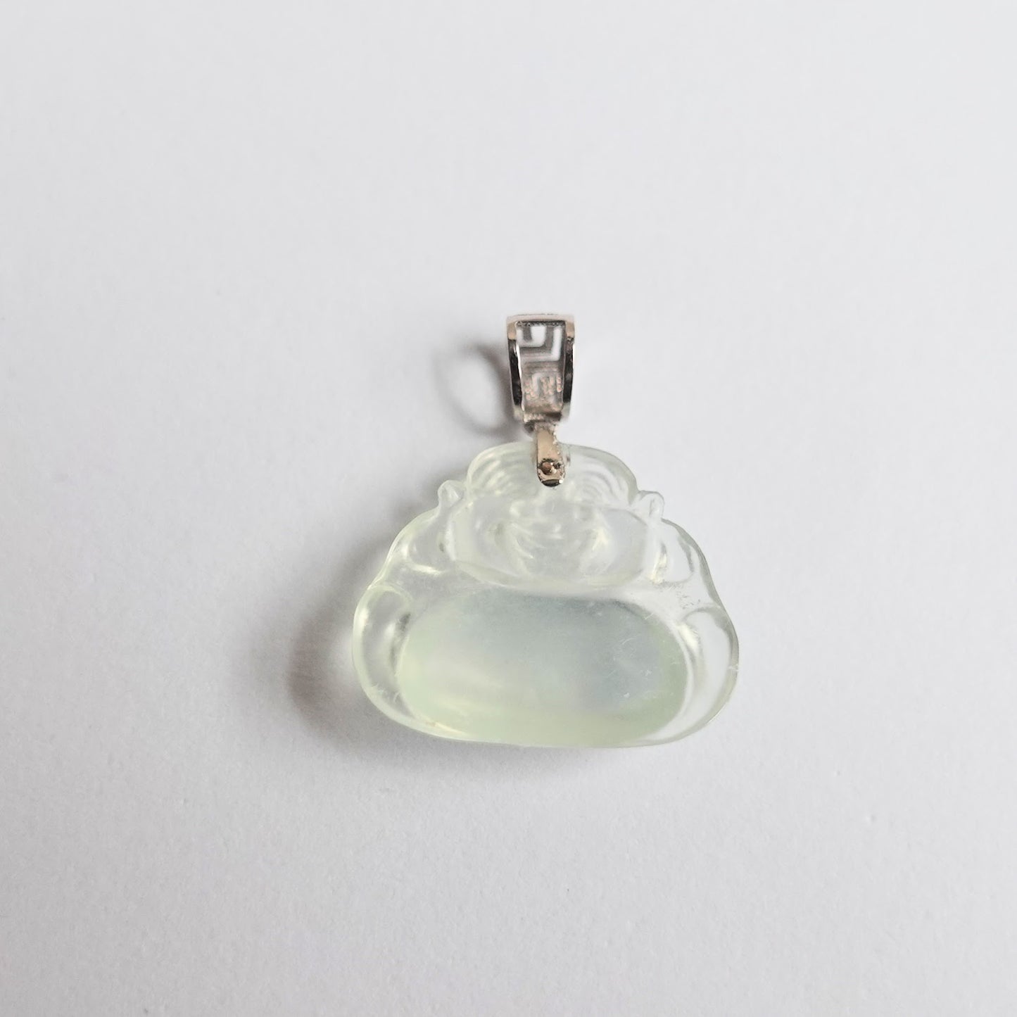 翡翠#STC454-玻璃種彌勒佛