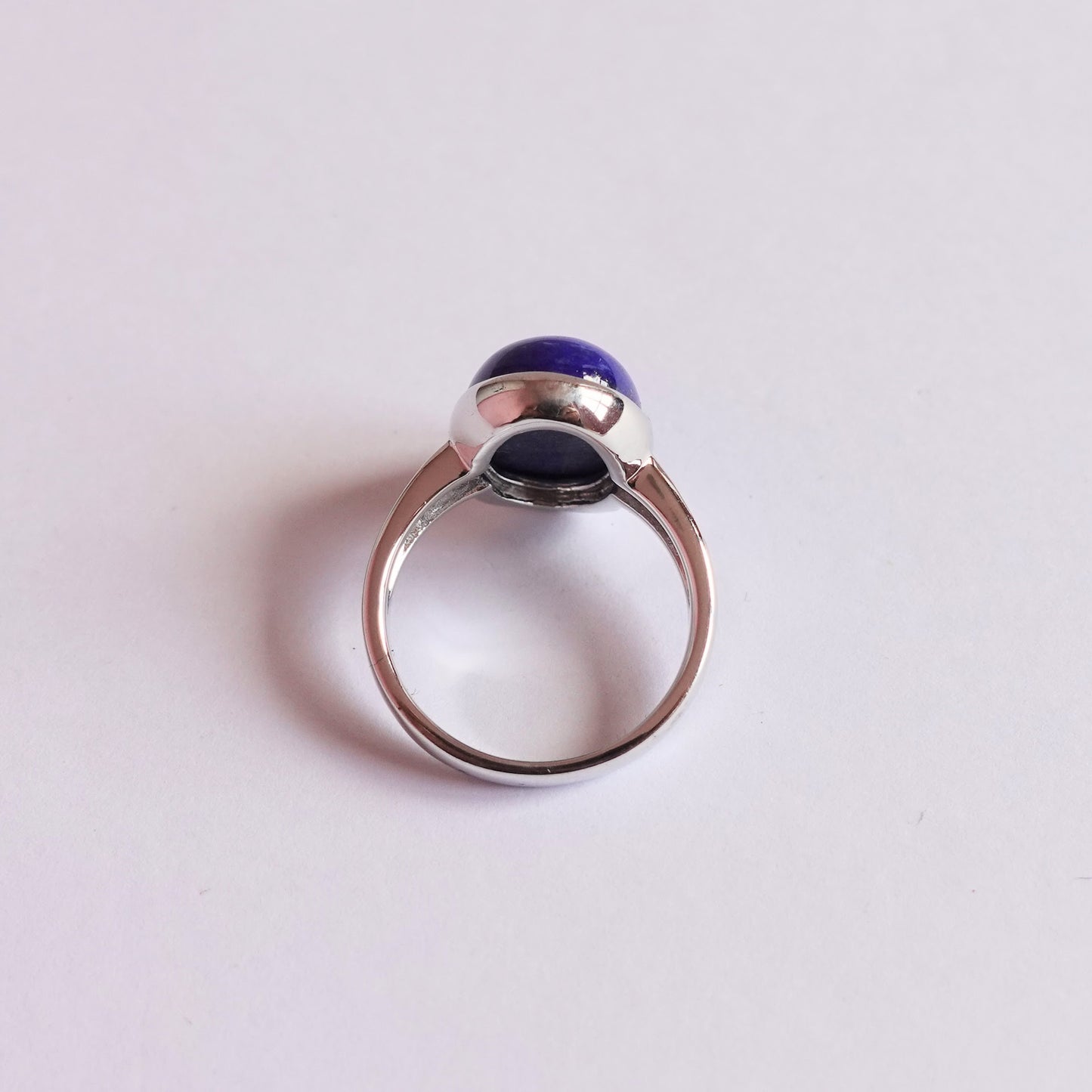 水晶#STC288-青金石銀戒指