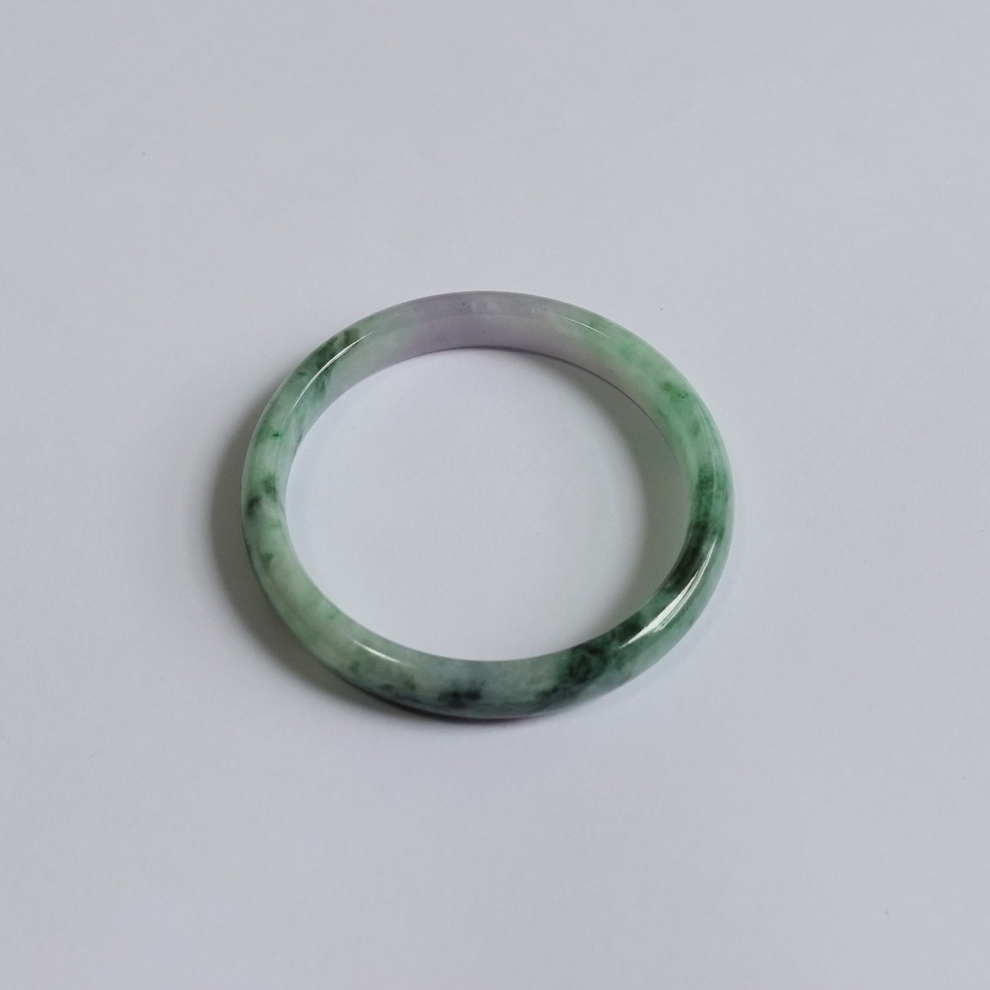 翡翠#STC236-春彩福鐲