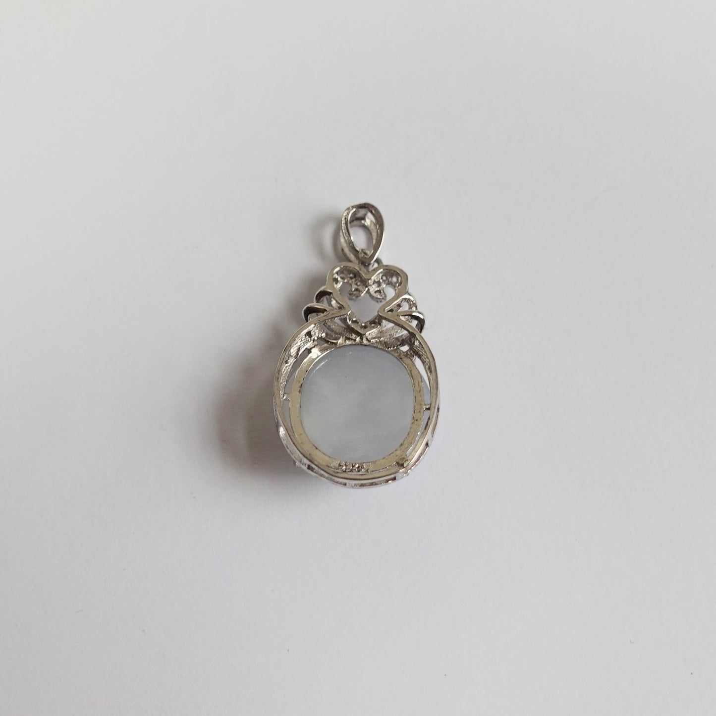 翡翠#STC167-紫羅蘭蛋面吊墜