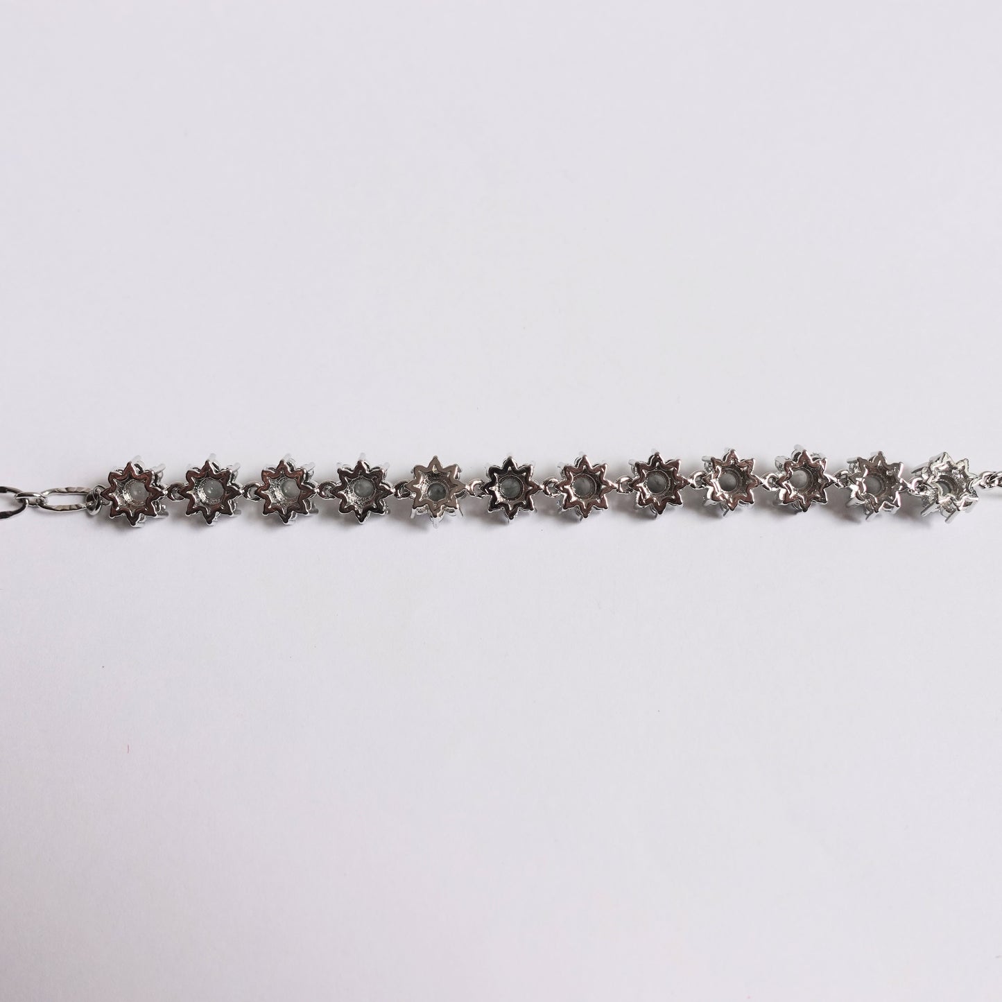 翡翠#STC371-高冰烏雞蛋面銀手鏈