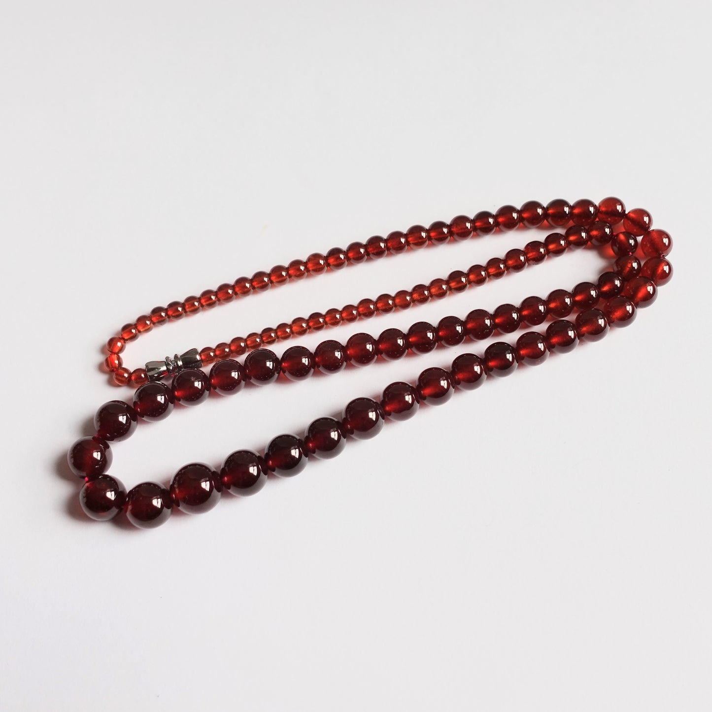 水晶#STC383-石榴石項鏈