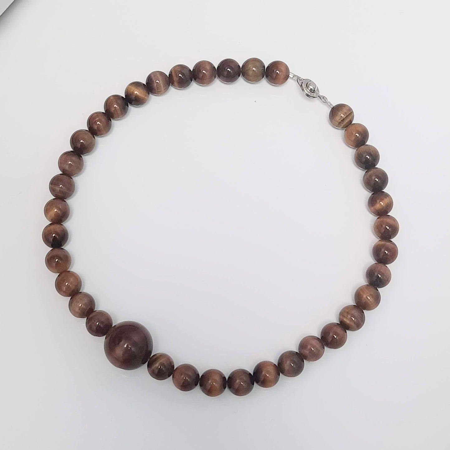 水晶#STC241-虎眼石項鏈